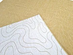 Tapete para interior e exterior - Thurman (amarelo)