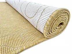 Tapete para interior e exterior - Thurman (amarelo)