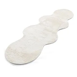 Passadeira Ondulada - Aranga Super Soft Fur (bege)