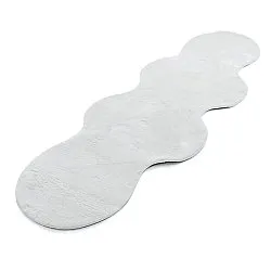 Passadeira Ondulada - Aranga Super Soft Fur (branco)