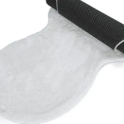 Passadeira Ondulada - Aranga Super Soft Fur (branco)