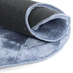Passadeira Ondulada - Aranga Super Soft Fur (azul aço)