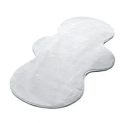 Passadeira Ondulada - Aranga Super Soft Fur (branco)