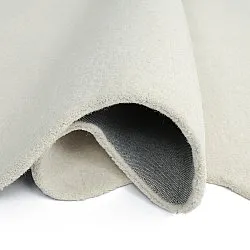 Tapete de lã ondulado - Diu Hand Tufted Wool Premium (branco)