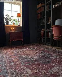 Tapete Wilton - Idri (vermelho/multicolorido)