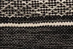 Tapete de retalhos - Visby (preto)