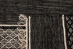 Tapete de retalhos - Visby (preto)