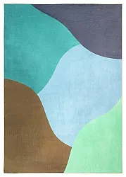 Tapete Wilton - Auckland (verde/azul/multi)