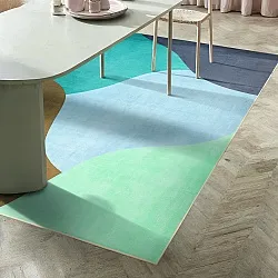 Tapete Wilton - Auckland (verde/azul/multi)