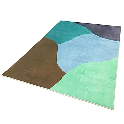 Tapete Wilton - Auckland (verde/azul/multi)