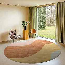 Tapete redondo - Barcelona (champanhe)