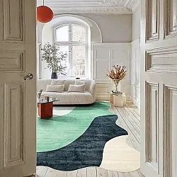 Valovita preproga Wilton - Barcelona (verde)