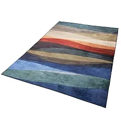 Tapete Wilton - Birdie (azul/vermelho/multi)