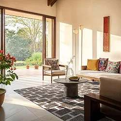 Tapete para interior e exterior - Brussels Silver (cinza)