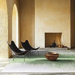 Tapete Wilton - Cara (verde claro/bege)