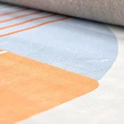 Tapete Wilton - Delft (azul claro/multi)