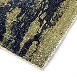 Tapete Wilton - Dolmio (preto/amarelo)