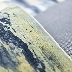 Tapete Wilton - Dolmio (preto/amarelo)