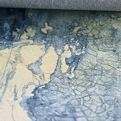 Tapete Wilton - Dolmio (preto/amarelo)