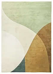 Tapete Wilton - Dunedin (verde/creme/multi)