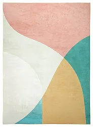 Tapete Wilton - Dunedin (rosa/creme/multi)