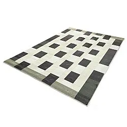 Tapete Wilton - Ferro (marrom/creme)