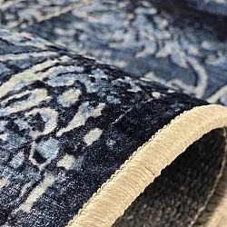 Tapete Wilton - Flowers (azul)