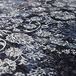 Tapete Wilton - Flowers (azul)