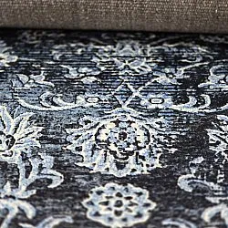 Tapete Wilton - Flowers (azul)