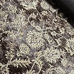 Tapete Wilton - Flowers (marrom)