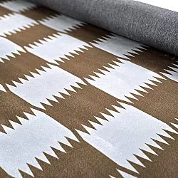 Tapete Wilton - Gobi (marrom/branco)