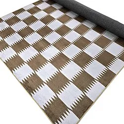 Tapete Wilton - Gobi (marrom/branco)