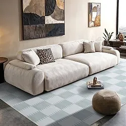 Tapete Wilton - Gobi (cinza/branco)