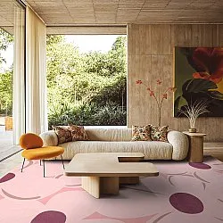 Tapete Wilton - Honfleur (rosa/multi)