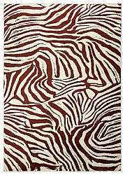 Tapete Wilton - Kariega (vermelho/branco)