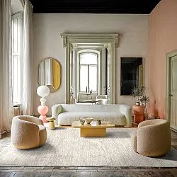 Tapete Wilton - Kither (bege escuro)