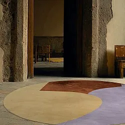 Tapete redondo - Lazio (champanhe)