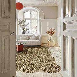 Valovita preproga Wilton - Leopard (marrom)