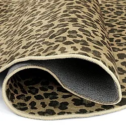 Valovita preproga Wilton - Leopard (marrom)