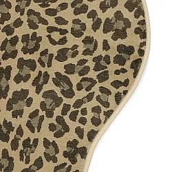 Valovita preproga Wilton - Leopard (marrom)