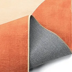 Tapete Wilton - Levin (vermelho/creme)
