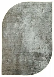 Tapete Wilton semioval - Lynton (marrom)