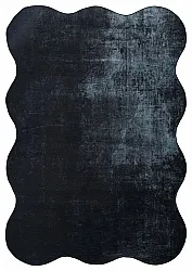 Valovita preproga Wilton - Lynton (preto)