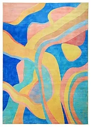 Tapete Wilton - Nelson (azul/multi)