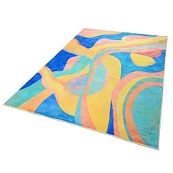 Tapete Wilton - Nelson (azul/multi)