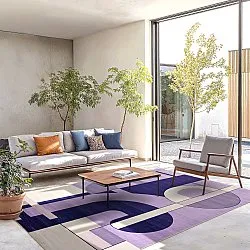 Tapete Wilton - Nysa (roxo/multi)