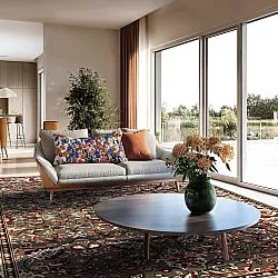 Tapete Wilton - Peking Imperial (cinza)