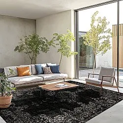 Tapete Wilton - Peking (preto)