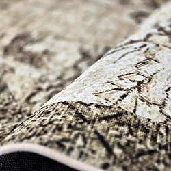 Tapete redondo - Rosalie (marrom)