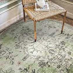 Tapete redondo - Rosalie (verde)